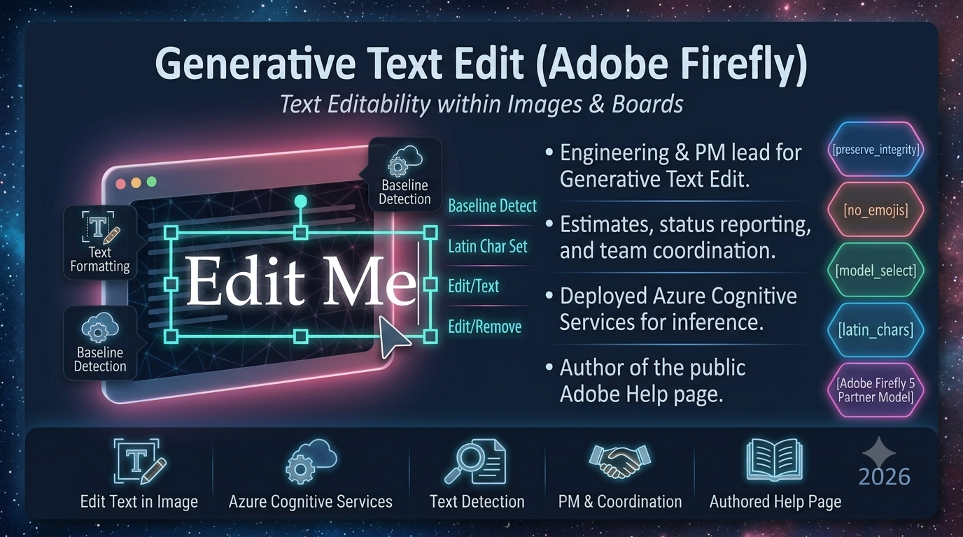 Firefly Boards — Generative Text Edit